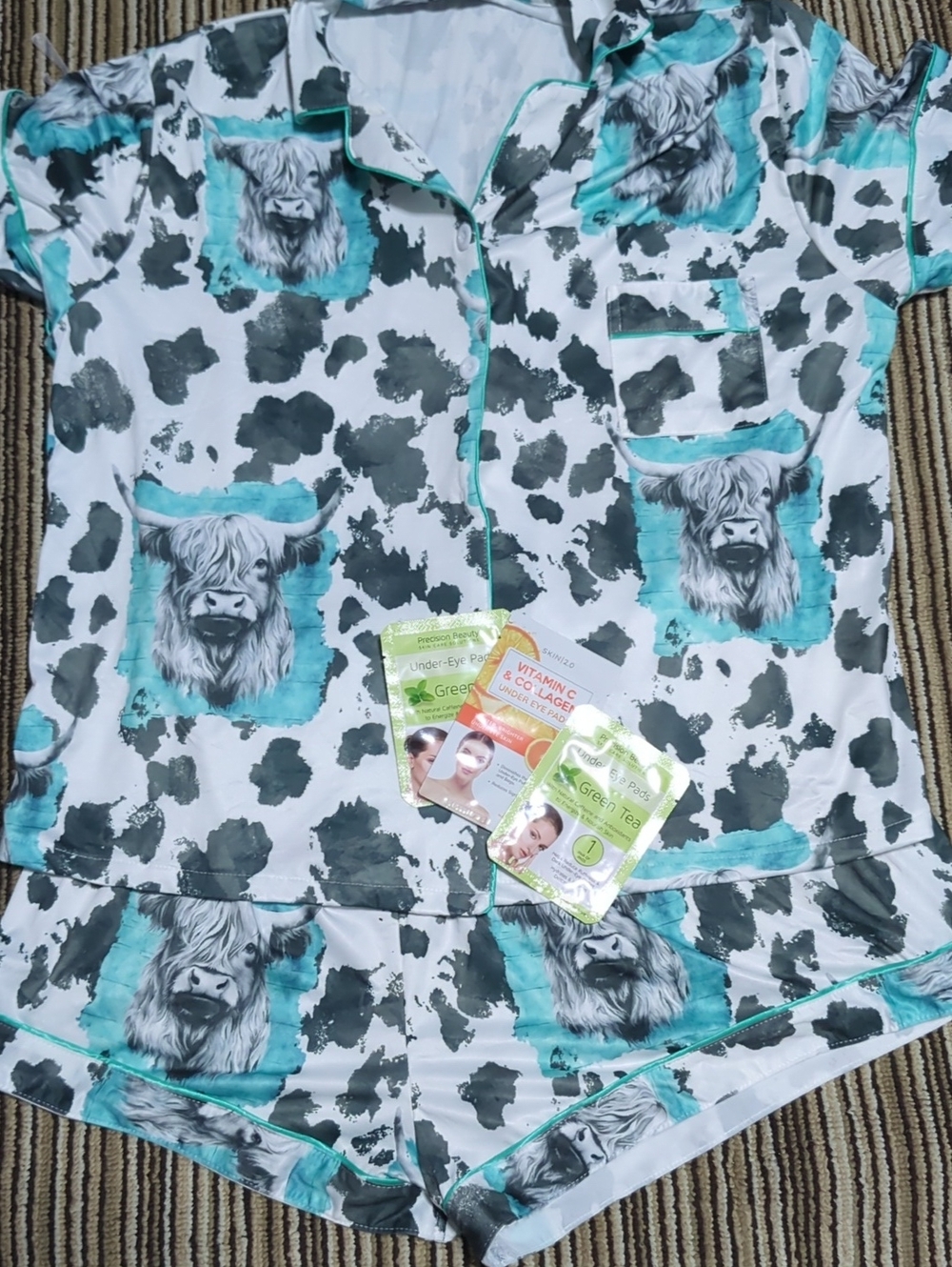 Highland Cow PJ Combo